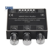 XY-E30H 2.1 Channel Bluetooth 5.1 Audio Power Amplifier Board Module High and Low 15Wx2+30W Subwoofe