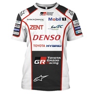 Short Sleeve T-shirt Printed Toyota GR Gazoo racingkyle Busch M&M'S Toyota NASCAR Cup Series 3D Size