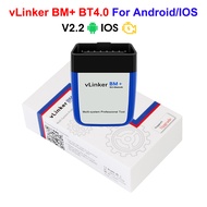JMCQ Vlinker BM+ BM For BMW Scanner ELM327 BT4.0 OBD 2 Wifi OBD2 Car Diagnostic Tool ELM 327 Auto OD
