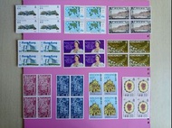 80年代「香港郵票」新票方連10個