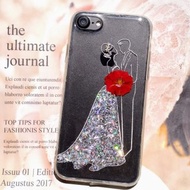 手作押花手機保護殼,iPhone7, iPhone 8適用,幸福