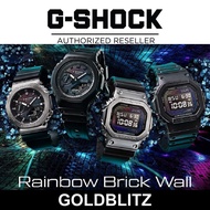 Casio G-Shock Rainbow Brick Wall DW-5600RW-1 GA-2100RW-1A GM-5600RW-1 GM-2100RW-1A GM-5600BRW-1 GM-2