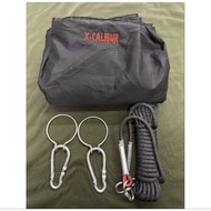 PACKAGE ANTI LAMIG DUYAN WITH BULSA AND FREE NAME+RING WITH CARABINER+UTILITY ROPE