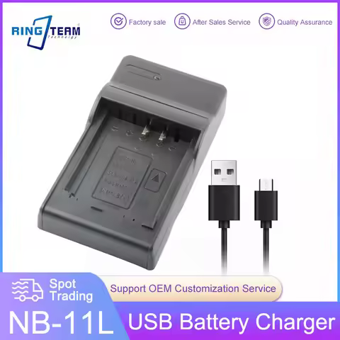 NB-11L NB 11L NB-11LH Battery USB Charger for Canon PowerShot A2400 A2500 A2600 A3400 A3500 A4000 IS