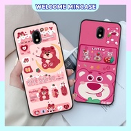 Samsung J7 Pro / J3 Pro case with Lotso strawberry bear, cute brown bear