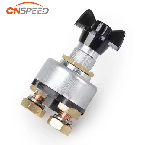 Car Auto RV Boat Key Battery Disconnect Isolator Rotary Kill Cut Off Switch 12V / 24V 200A Lucas SSB