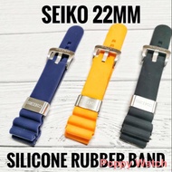 tali jam ◐✥✠()NEW 22MM RUBBER STRAP FITS SEIKO PROSPEX TURTLE DIVER'S WATCH. FREE SPRING BAR.FREE TOOLS