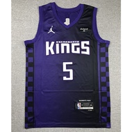 2024 NBA jersey Kings #5 Fox basketball jersey