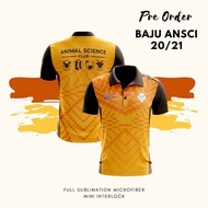 (SOLD OUT) BAJU ANSCI 20/21 FULL SUBLIMATION/ Animal Science Club UPM/ Microfiber Mini Interlock