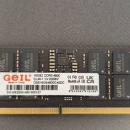 GEIL DDR5 16GB 4800 記憶體 筆記薄型記憶...