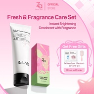 Za 2pcs One Set Lab Body Deodorant Whitening Lotion + First Perfume 20ML 48H Antiperspirant Instant 