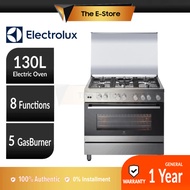 Electrolux 90cm UltimateTaste 700 Freestanding Cooker (5 Gas Hob &amp; 130L Electric Oven) | EKM9689X (Gas Cooker Gas Stove Dapur Gas Elektrik Ketukar