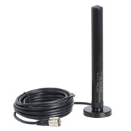AT-UV102 Car Mobile Antenna 144/430Mhz Short Antenna with 5M Coax Cable MINI Magnetic Base for KT-89