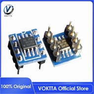 VOKTTA ความเร็วสูงความแม่นยำสูง Dual Mono Op โมดูลแอมป์ OPA627AU เปลี่ยน NE5532กระดานด้านบน8 P 8 PIN
