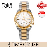 [Time Cruze] Seiko 5 Sports SNKE04J  Japan Made Automatic Two Tone Stainless Steel Men Watch SNKE04 SNKE04J1