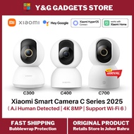 Xiaomi Smart CCTV Camera C201 / C300 / C400 / C701 HD Resolution Night Vision AI Human Detection