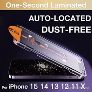 Screen Protector Tempering Tempered Armoured Glass Easy Install Auto-Dust  For OPPO A38 A58 A58X A58