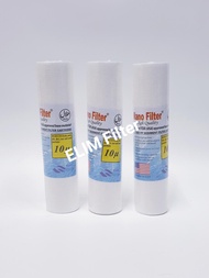 ELIM Filter - Filter Air / Catridge Nano Filter 10 inch 10 Mikron isi 3 pcs