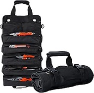 All-in-One Roll-Up Tool Pouch for Professionals & Home Repairs, Rollup Toolbag, Durable Waterproof O