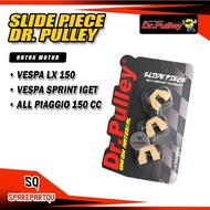 Dr Pulley Slide Piece Vespa 150 cc Vesmet Piaggio LX LXV Sprint iGet Primavera Slider Cover Roller H