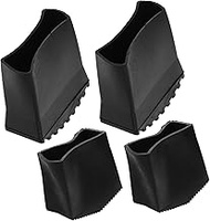 OSALADI 4pcs Folding Ladder feet Home Furniture Leg Protectors for Chairs Folding Step Ladder Rubber