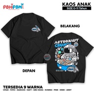 Children's Astronaut Astronout Planet Space T-shirt Age 0 1 2 3 4 5 6 7 8 9 10 11 Years Cotton | Top