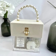Tas Hampers Akrilik / Tote Bag Kotak Hampers Bening / Tas Permen Pernikahan