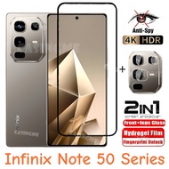 Cho Infinix Lưu Ý 50 Pro 4G 2025 miếng bảo vệ màn hình Trong Suốt bọc hoàn toàn Phim Cho Infinix Lưu