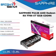 SAPPHIRE PULSE AMD Radeon RX 7700 XT 12GB GDDR6 Graphics Card