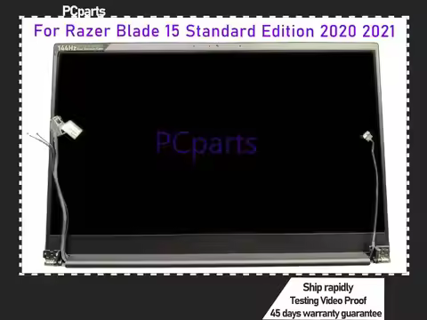PCparts Grade A Refurbished RZ09-0328/0369/0410 For Razer Blade 15 Standard Edition Upper Parts Scre
