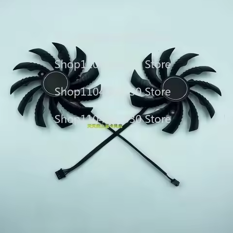 For GIGABYTE RTX 3060 Ti 3060 3050 EAGLE Falcon Graphics Card Silent Temperature Controlled Fan Repl