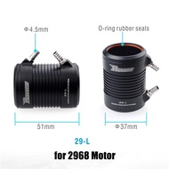 Rocket Tản Nhiệt Nước Vỏ Bọc Áo Khoác Nhôm 29 36 40 56Mm Cho 2948 2968 3660 3670 3680 4074 4082 4092