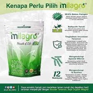 Baja Milagro Bekalkan Zat Tanaman Pokok original HQ  Booster Untuk Pokok Baja Organik