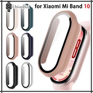Tempered Glass Case for Xiaomi Mi Band 10 Full Hard PC Screen Protector Cover Accessories for Smartw