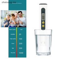 chaisaixp 0.01 Tds Ec PH Meter for Water Quality Digital PH Tester Pen with 0-14 PH Range MY