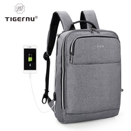 Tigernu 83305 (14 ) พอร์ต USB ของผู้ชายกันน้ำได้150 ° กระเป๋าเป้สะพายหลังใส่ iPad แล็ปท็อป