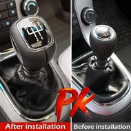 Gear Shift Knob For Chevrolet Cruze 2009 - 2015 MT 5/6 Speed Manual Transmission Leather Stick Gearb