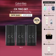 [BUNDLE OF 3] Calvin Klein CK Be Deodorant Stick 75g