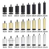 【In stock】[Kesoto1] 4pcs Aluminum Alloy Furniture Legs Sofa Couch Table Cabinet TV Stand Leg Furnitu