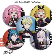 Tenka Izumo Matougui Seihei Brooch Pin - Uzen Chained Soldier Anime Pin