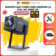 MODOFO mini projector k300 Android 11 Full HD 1080P WiFi 2,4/5G Bluetooth Connect phone laptop ios w