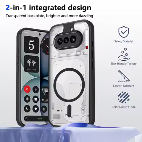 For Magsafe Magnetic Phone Case for Nothing Phone 4A 4A Pro 3 3A Lite CMF Phone 2 Pro 2A Wireless Ch