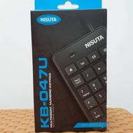 Nisuta KB-047U Multimedia Numeric Keypad With 4 Office Hotkeys