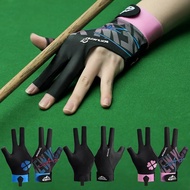 3 Fingers Pool Gloves Left Billiards Left Hand Shooters Snooker Cue Sport Glove Show U0i4