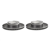 BMW จานเบรคหน้า ( ขนาด 324 mm ) รุ่น E60 E61 E63 E64 ยี่ห้อ BREMBO ( 09.9172.11 ) l เบอร์เทียบ TRW (