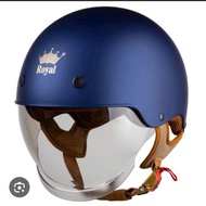 [ẢNH THẬT] Mũ bảo hiểm 1/2 đầu kính âm Royal M239 chính hãng màu xanh mực - Nón bảo hiểm nửa đầu kín