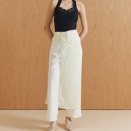 Nine Studio - Altis Pants in Ivory (Includes scarf)