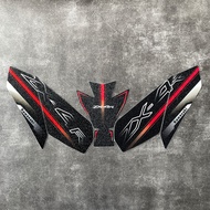 3M Frosted xăng xe máy nắp bồn chứa Decal nhãn dán chống thấm nước cho Kawasaki zx4r ZX-4RR ZX 4R ZX