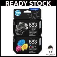 HP 683 Black / HP683 Tri-Colour Original Ink Cartridge For HP 2988 2989 6175 Printer Ink Advantage 6