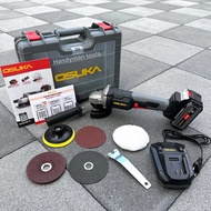 OSUKA หินเจียร เครื่องเจียร เครื่องเจียรไร้สาย 20v รุ่น OCAG746-P1 ขนาด 4 นิ้ว ไร้แปรงถ่าน ปรับรอบได